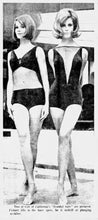 Load image into Gallery viewer, vintage 1960s Scandal Suit swimsuit {xs-s}
