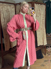Load image into Gallery viewer, vintage 1940s pink gabardine jacket {L-XL}