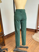 Load image into Gallery viewer, vintage 1990s green LEVIS 550s 28"W