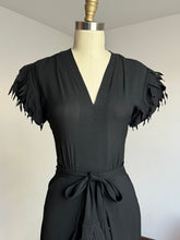 Load image into Gallery viewer, vintage 1940s novelty dress {xs}