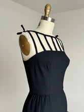 Load image into Gallery viewer, vintage 1960s cage neck dress {xs}