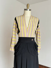 Load image into Gallery viewer, vintage 1940s rayon jersey dress {m}