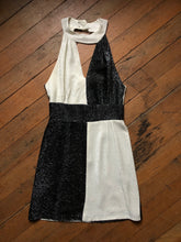 Load image into Gallery viewer, vintage 1960s lurex mini dress {xs}