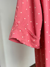 Load image into Gallery viewer, vintage 1940s pink gabardine jacket {L-XL}