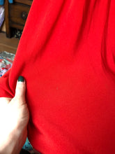 Load image into Gallery viewer, vintage 1940s red gown set {m}