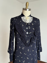 Load image into Gallery viewer, vintage 1930s rayon dress {m}