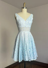 Load image into Gallery viewer, vintage 1960s midriff dress {xs}