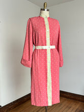 Load image into Gallery viewer, vintage 1940s pink gabardine jacket {L-XL}