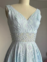 Load image into Gallery viewer, vintage 1960s midriff dress {xs}