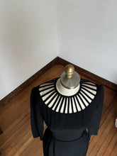 Load image into Gallery viewer, vintage 1960s cage neck dress {s}