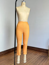 Load image into Gallery viewer, vintage 1960s high waisted side zip pants {xxs-xs}