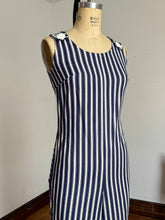 Load image into Gallery viewer, vintage 1960s striped jumpsuit {s}