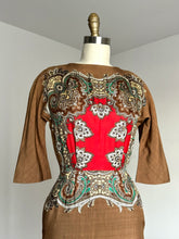 Load image into Gallery viewer, vintage 1960s scarf dress {xs}