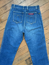 Load image into Gallery viewer, vintage 1970s Sasson denim jeans 28W