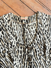 Load image into Gallery viewer, vintage 1950s leopard print vest top {s}