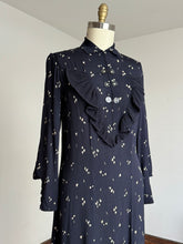 Load image into Gallery viewer, vintage 1930s rayon dress {m}