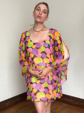 Load image into Gallery viewer, vintage 1960s novelty dress {xs}
