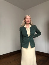 Load image into Gallery viewer, vintage 1940s collarless jacket {s}