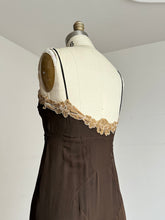 Load image into Gallery viewer, vintage 1930s silk dress {xxs}