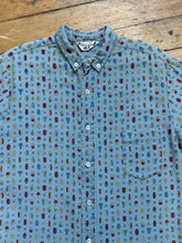 Load image into Gallery viewer, vintage 1960s novelty cotton button up shirt