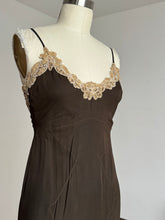 Load image into Gallery viewer, vintage 1930s silk dress {xxs}