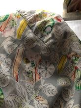 Load image into Gallery viewer, DRESS SALE // vintage 1940s novelty flower cart dress {L}