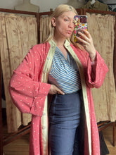 Load image into Gallery viewer, vintage 1940s pink gabardine jacket {L-XL}