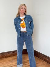 Load image into Gallery viewer, vintage 1970s GWG Scrubbies denim jacket