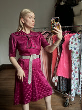 Load image into Gallery viewer, vintage 1930s novelty dress {xs}