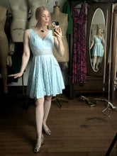 Load image into Gallery viewer, vintage 1960s midriff dress {xs}