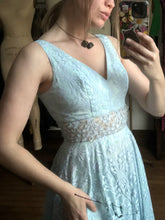 Load image into Gallery viewer, vintage 1960s midriff dress {xs}