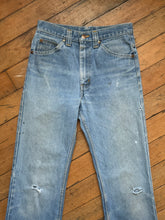 Load image into Gallery viewer, vintage 1970s GWG Scrubbies denim jeans 27/28W