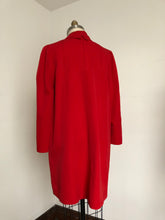Load image into Gallery viewer, vintage 1940s red coat {L}