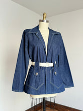 Load image into Gallery viewer, vintage 1950s denim jacket {XL/1X}