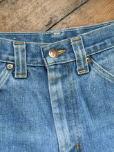Load image into Gallery viewer, vintage 1970s GWG Scrubbies denim jeans 27/28W