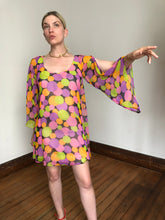 Load image into Gallery viewer, vintage 1960s novelty dress {xs}