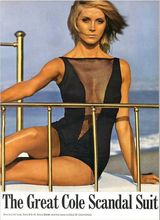 Load image into Gallery viewer, vintage 1960s Scandal Suit swimsuit {xs-s}