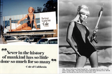 Load image into Gallery viewer, vintage 1960s Scandal Suit swimsuit {xs-s}