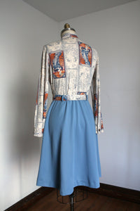 vintage 1970s novelty dress {L/XL}