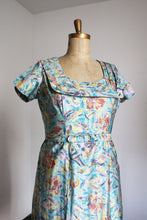 Load image into Gallery viewer, vintage 1950s cotton day dress {XL}