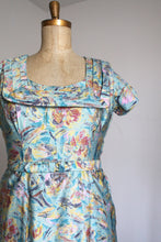 Load image into Gallery viewer, vintage 1950s cotton day dress {XL}