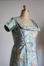 Load image into Gallery viewer, vintage 1950s cotton day dress {XL}