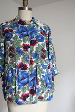 Load image into Gallery viewer, vintage 1940s floral smock {XL}