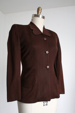 Load image into Gallery viewer, vintage 1940s brown jacket {m}
