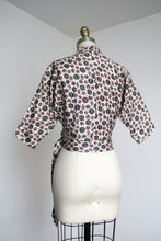 Load image into Gallery viewer, vintage 1950s wrap blouse {s}