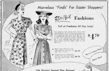 Load image into Gallery viewer, vintage 1940s pink polka dot dress {m}