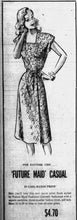Load image into Gallery viewer, vintage 1940s pink polka dot dress {m}
