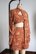 Load image into Gallery viewer, vintage 1940s rayon "his & hers" swim set {L}