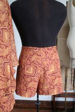 Load image into Gallery viewer, vintage 1940s rayon "his & hers" swim set {L}