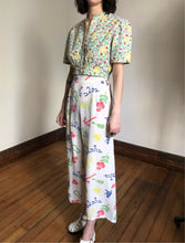 Load image into Gallery viewer, vintage 1940s Hawaiian pyjama pants {xs}